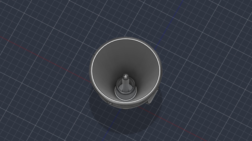 3㎜軸バーニア・4個入り(3Dプリント製品)