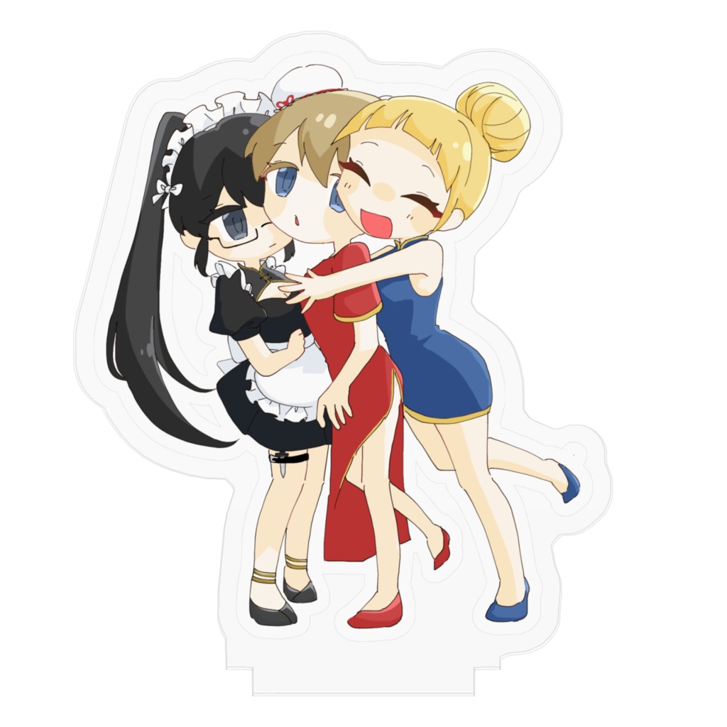 ねるところ チャイナ娘3人組