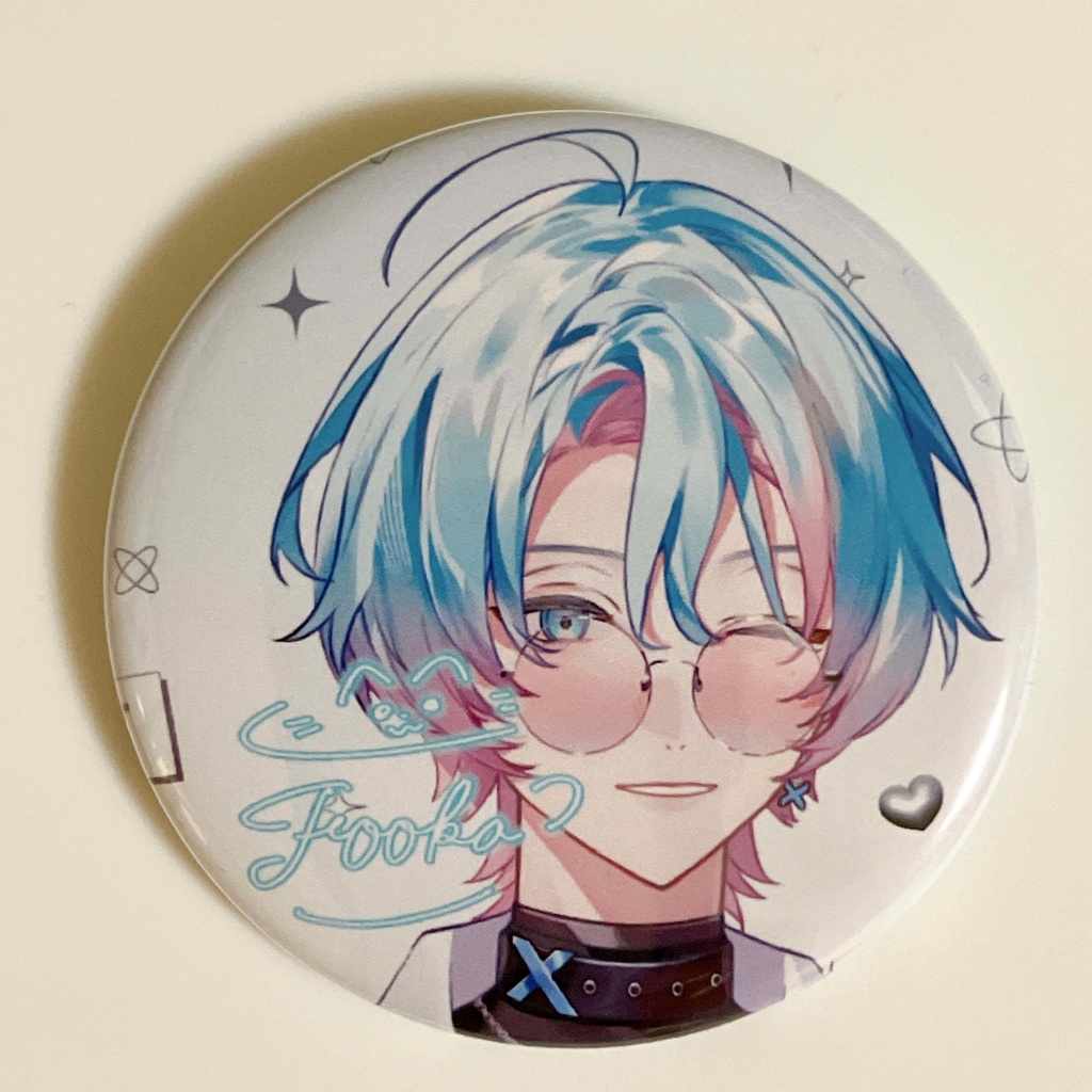 【受注受付期間 7/16-9/4】英凪フーカ デビューグッズ 缶バッジ