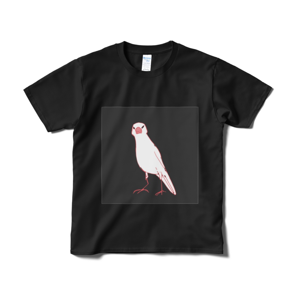 文鳥のぶちギレ1秒前 black