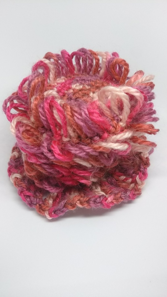 モジャモジャ帽子（クランベリー）