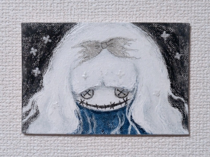 【 キャンバスパネル 】笑む