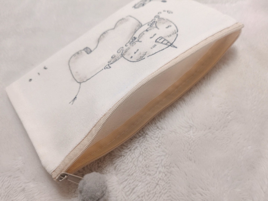 手描きポーチ ⚝⋆ ゆにこーん