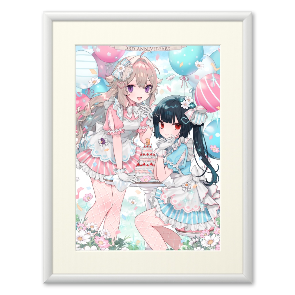 なるはる3周年複製画