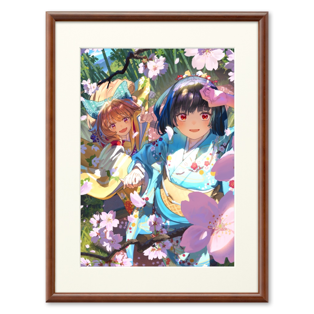 なるはる6周年複製画