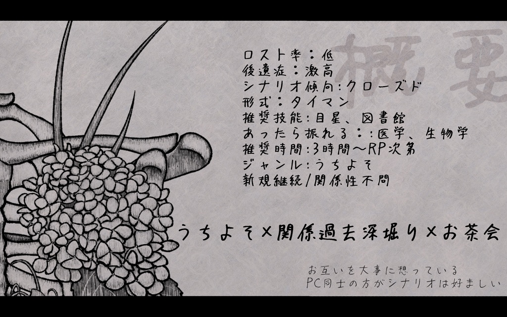 CoC6th「骨を食らう」【SPLL:E193811】