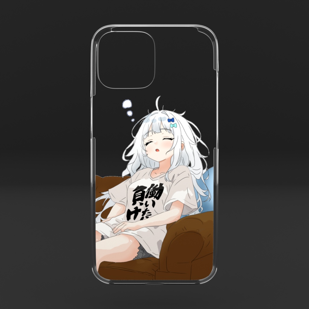 眠たいスマホケース
