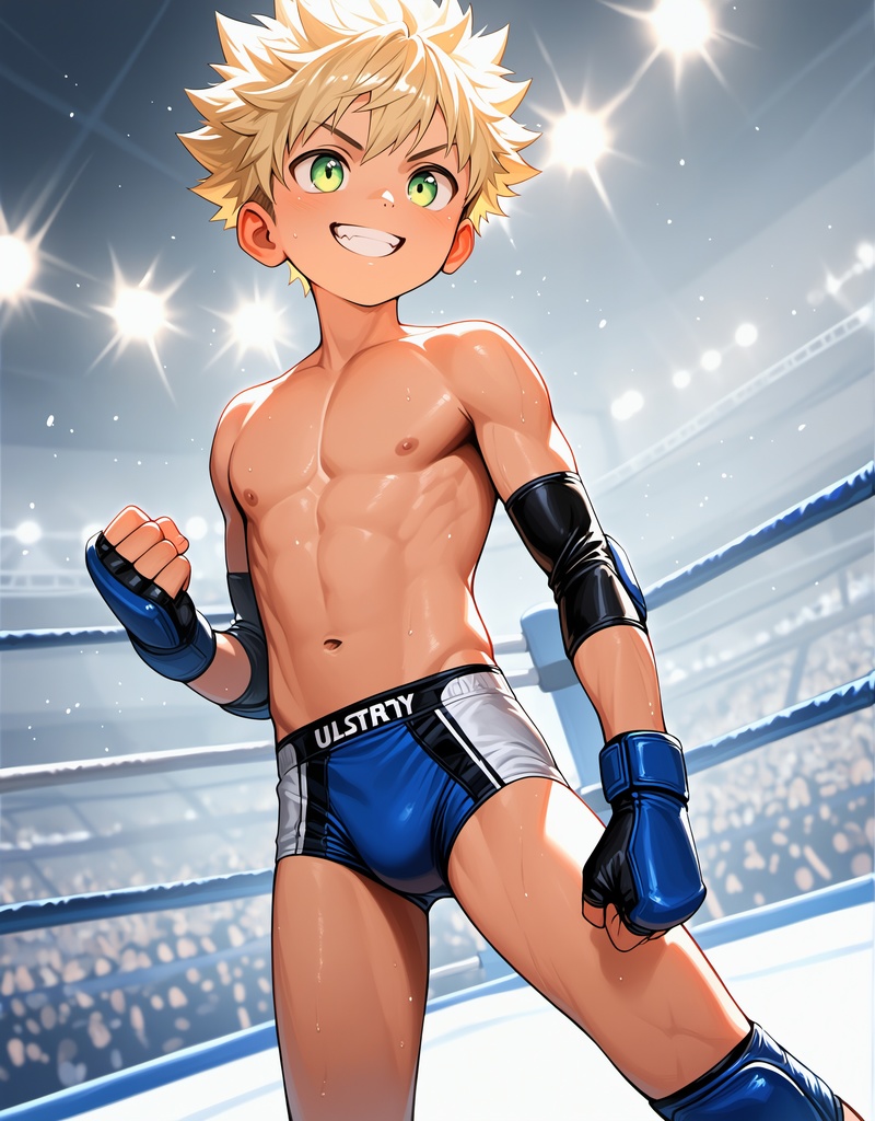 Vexel Slay in wrestling gear