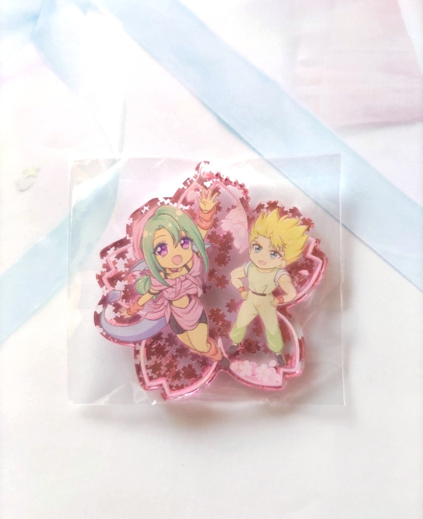 さくらアクリルキーホルダー