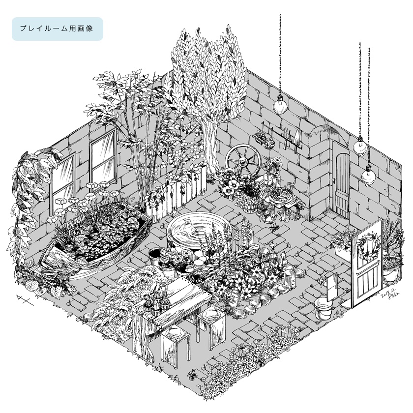 CoCシナリオ『世界線の中庭』