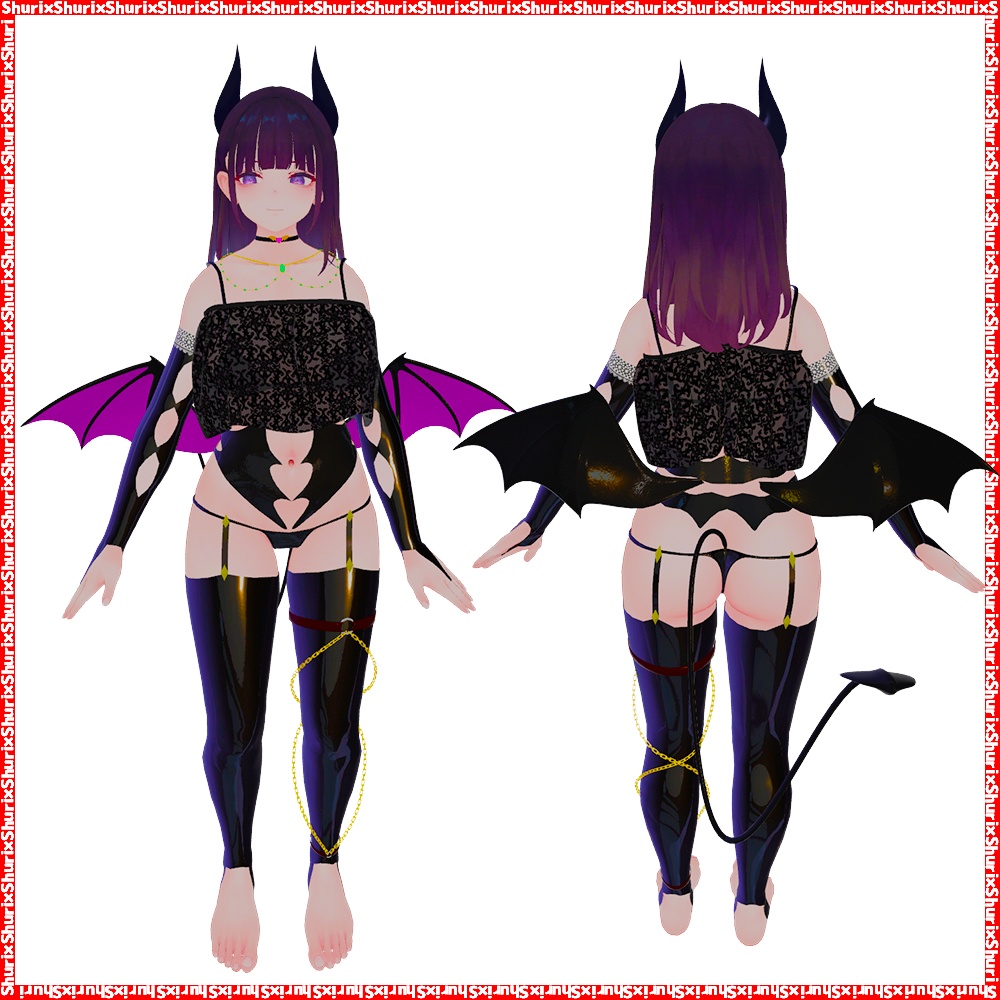 【くろなつ用】サキュバス衣装