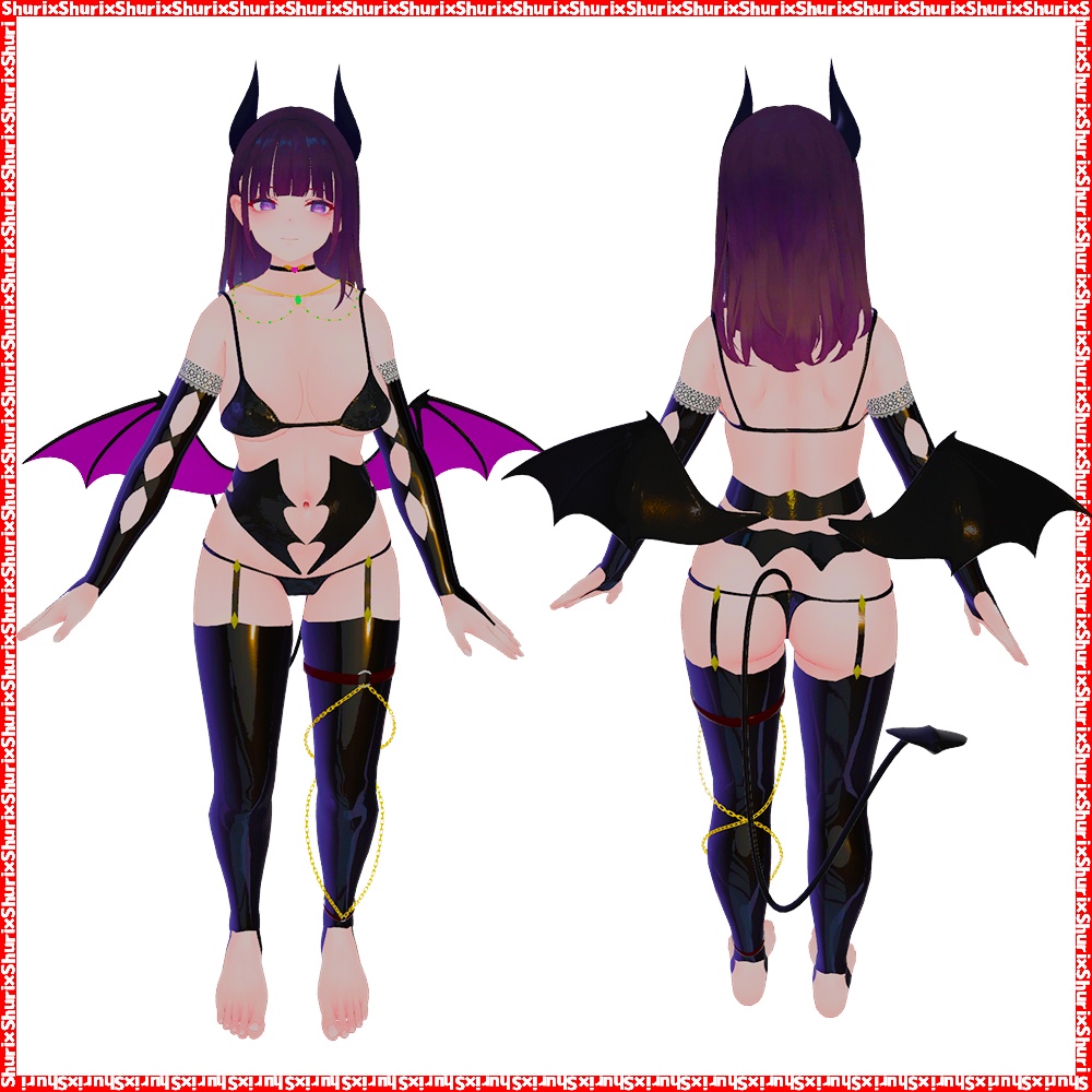 【くろなつ用】サキュバス衣装