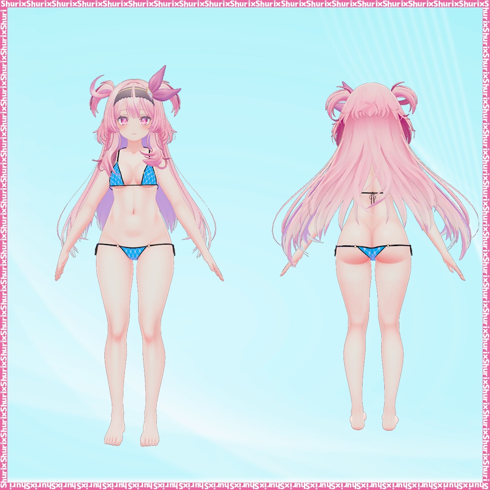 【セレスティア用】萌袖水着パーカー