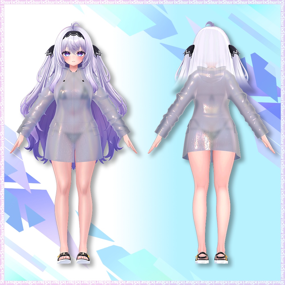 【7アバター対応】レインコートビキニ