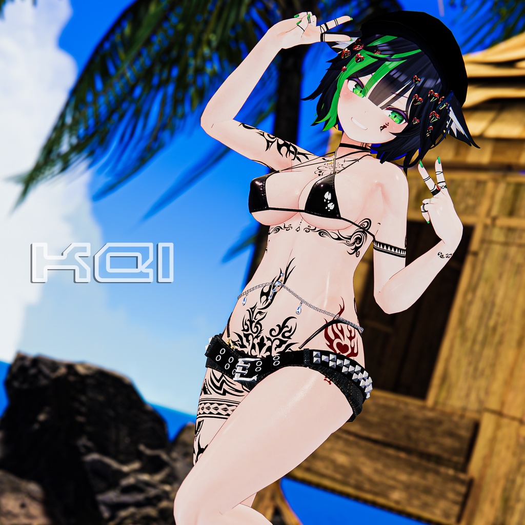 【7アバター対応】レインコートビキニ