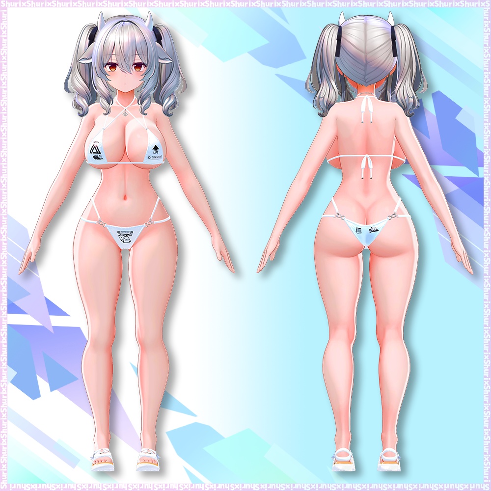 【7アバター対応】レインコートビキニ