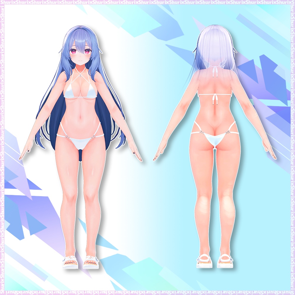 【7アバター対応】レインコートビキニ