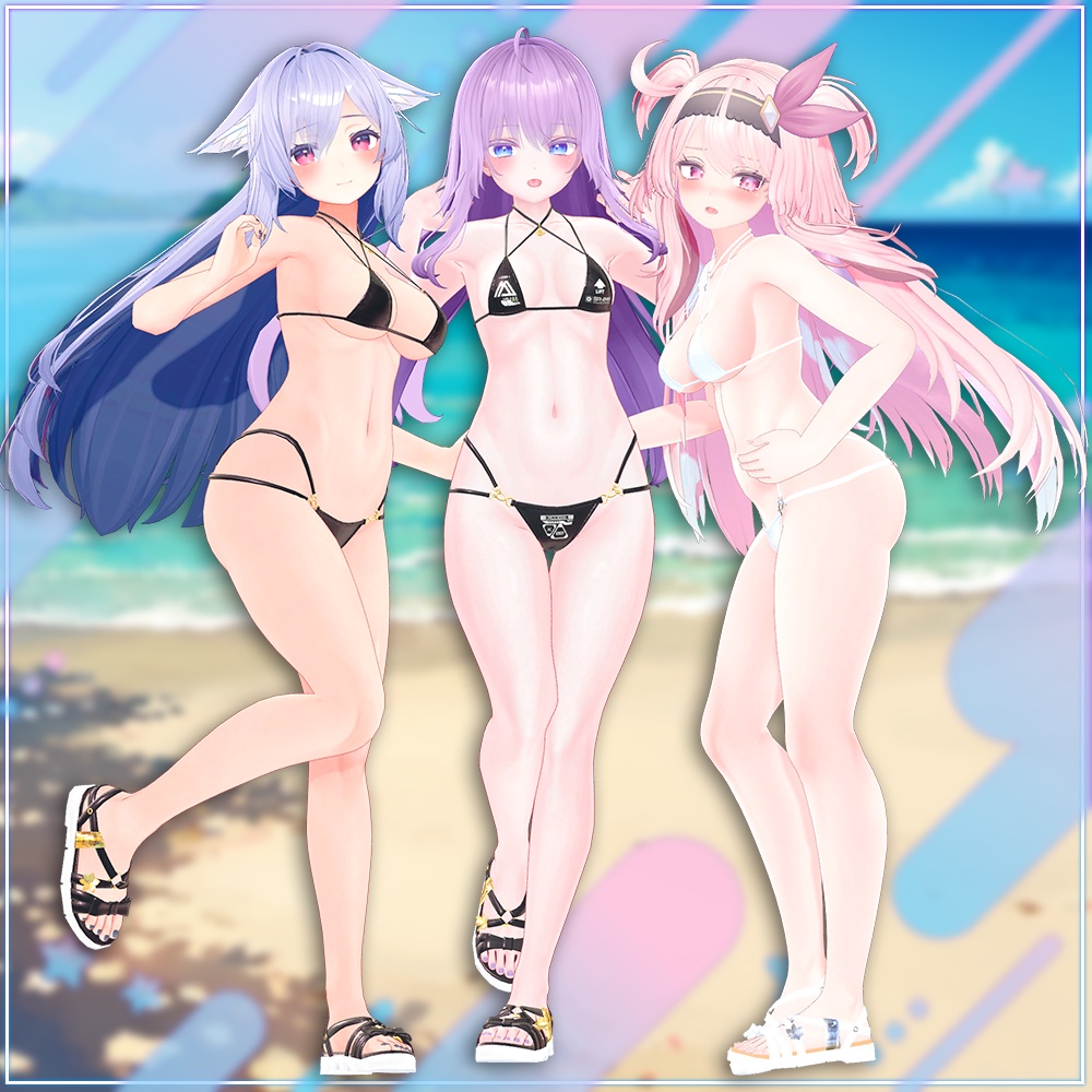 【7アバター対応】レインコートビキニ