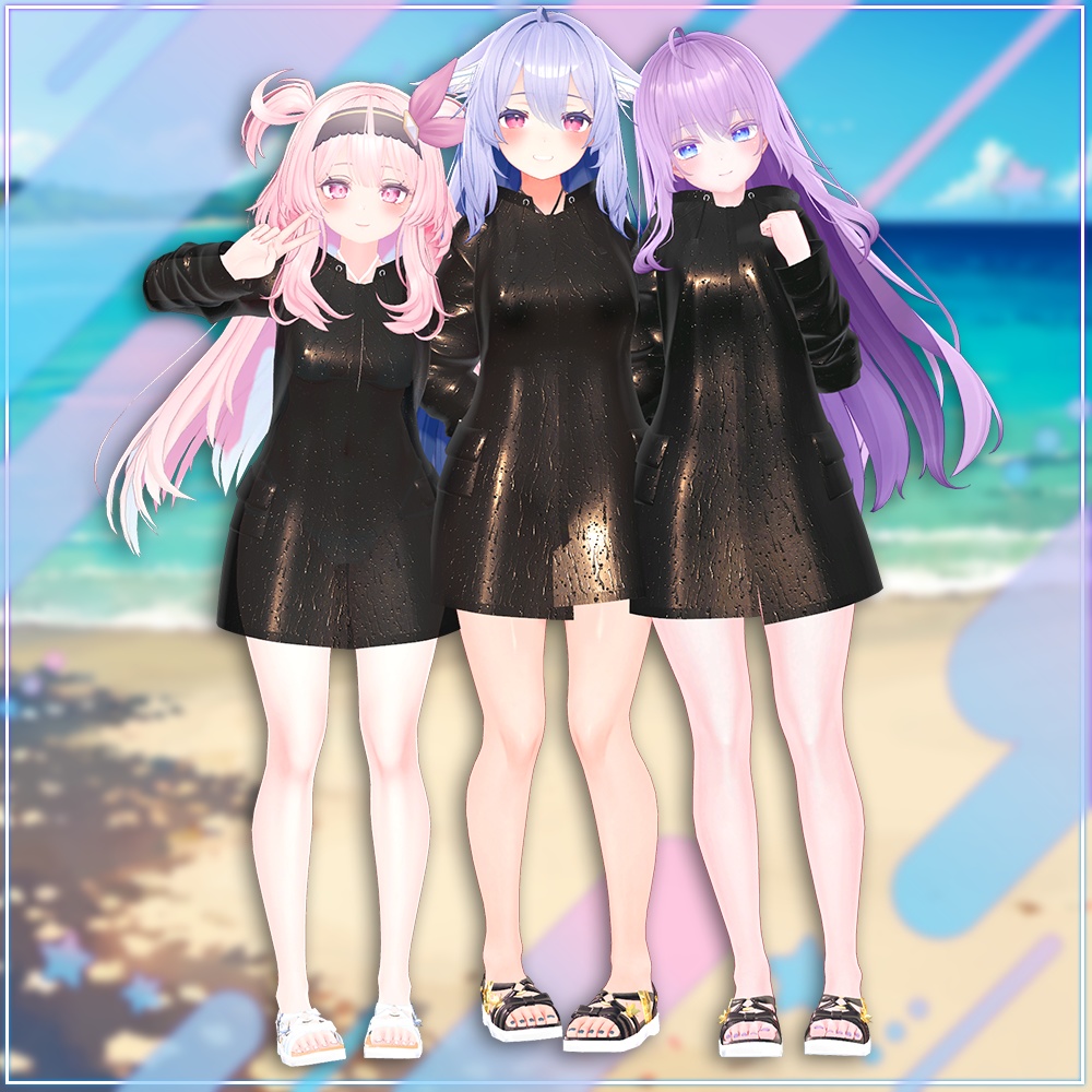 【7アバター対応】レインコートビキニ