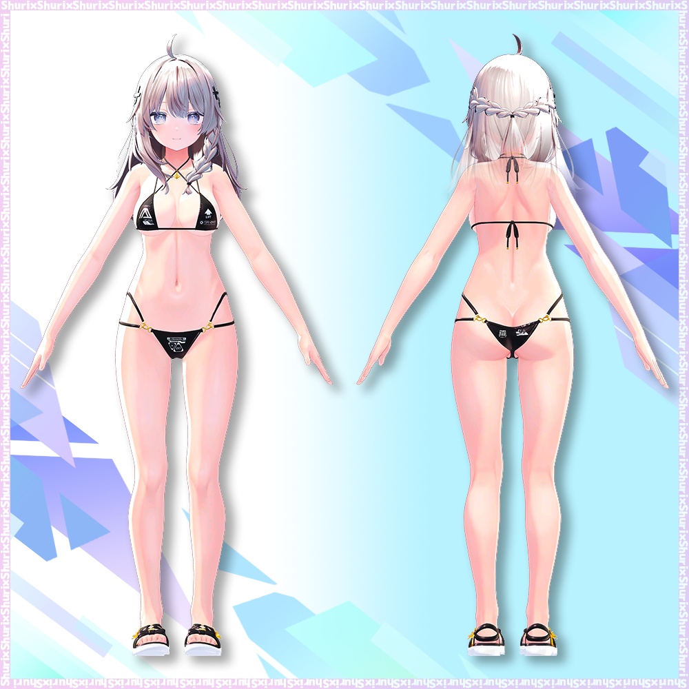 【7アバター対応】レインコートビキニ