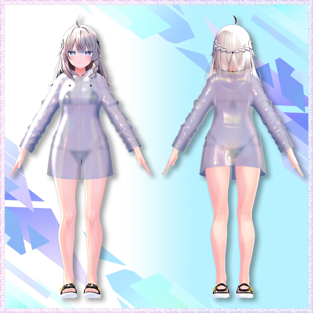 【7アバター対応】レインコートビキニ