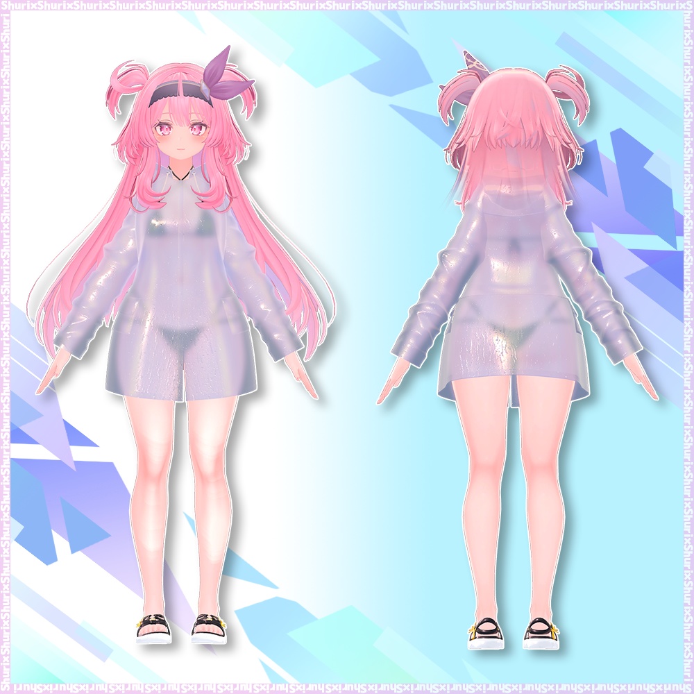 【7アバター対応】レインコートビキニ