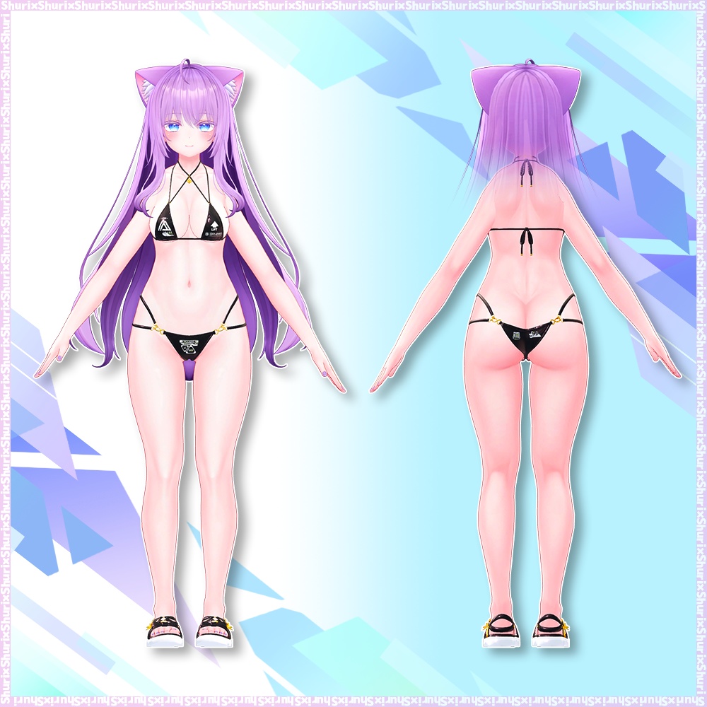 【7アバター対応】レインコートビキニ