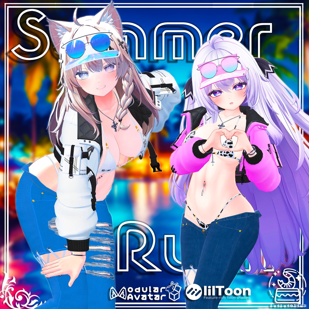 【10アバター対応】SummerRush【水着】