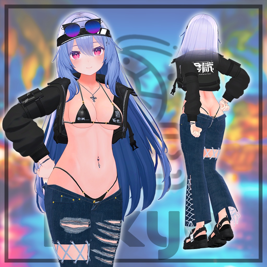 【10アバター対応】SummerRush【水着】