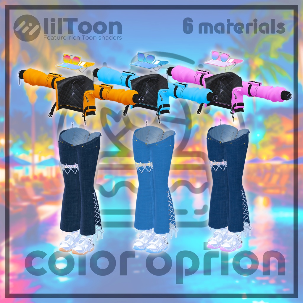 【10アバター対応】SummerRush【水着】