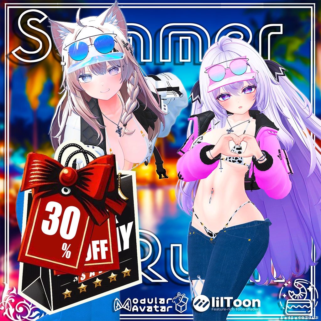 【9アバター対応】SummerRush【水着】