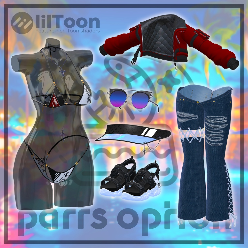 【10アバター対応】SummerRush【水着】