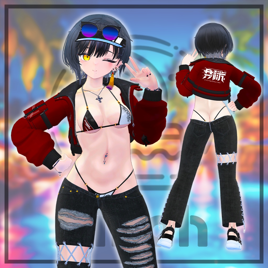 【10アバター対応】SummerRush【水着】