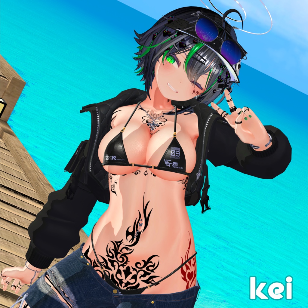 【10アバター対応】SummerRush【水着】