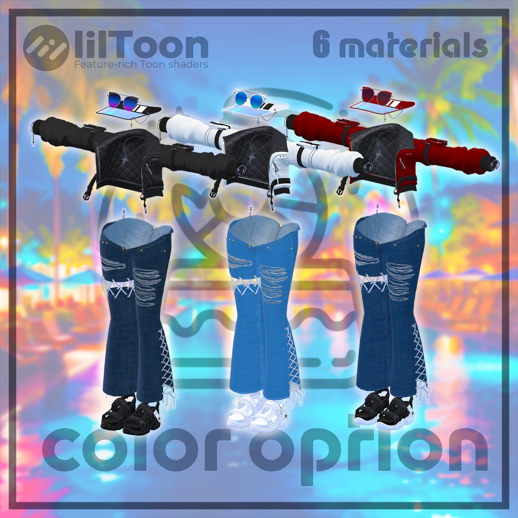 【10アバター対応】SummerRush【水着】