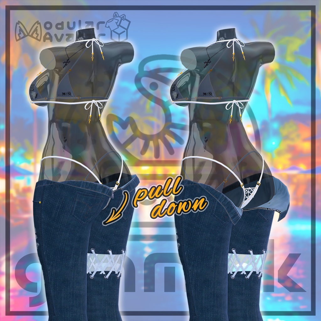 【10アバター対応】SummerRush【水着】