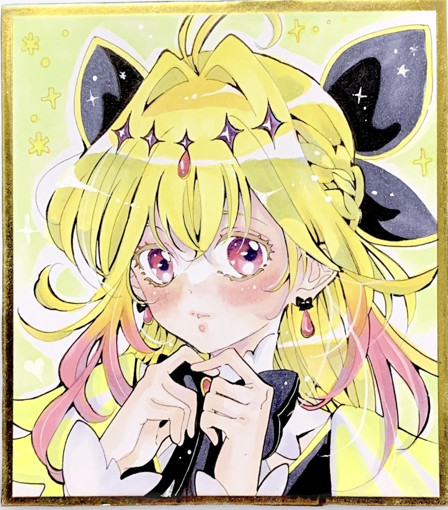 名探偵プリキュア　色紙　