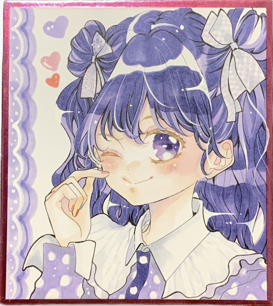 オリジナル色紙