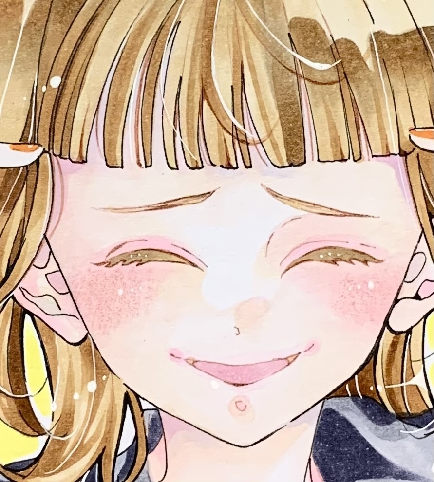 オリジナルイラスト色紙