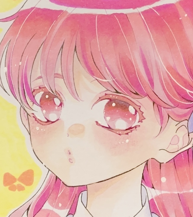 オリジナルイラスト色紙