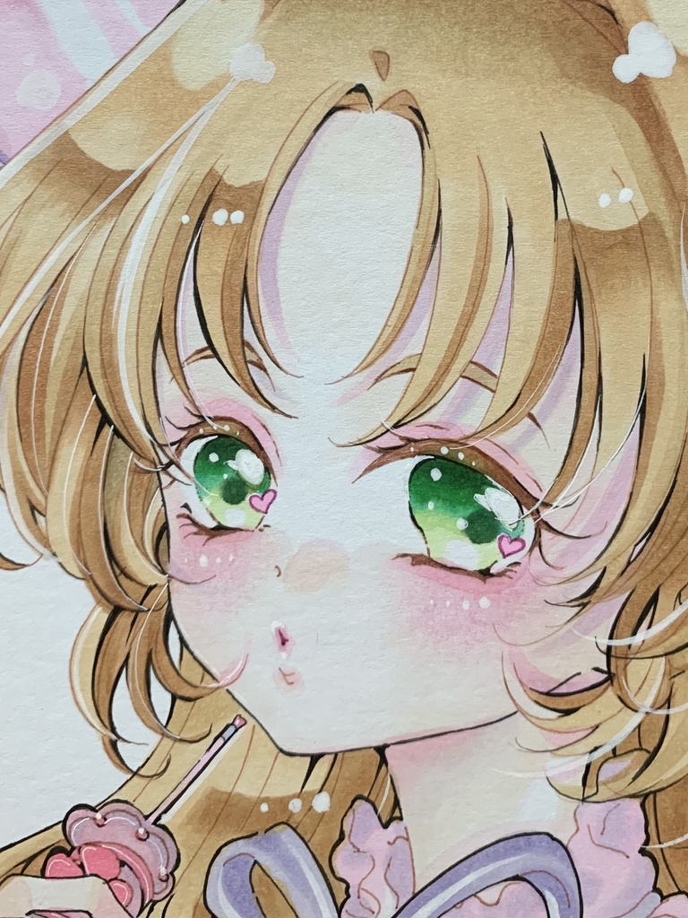 名探偵プリキュア　明智あんなイラスト色紙