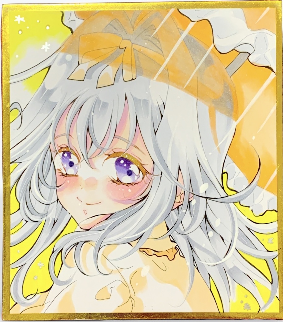 名探偵プリキュア 森亜るるか イラスト色紙 - tamago-go - BOOTH