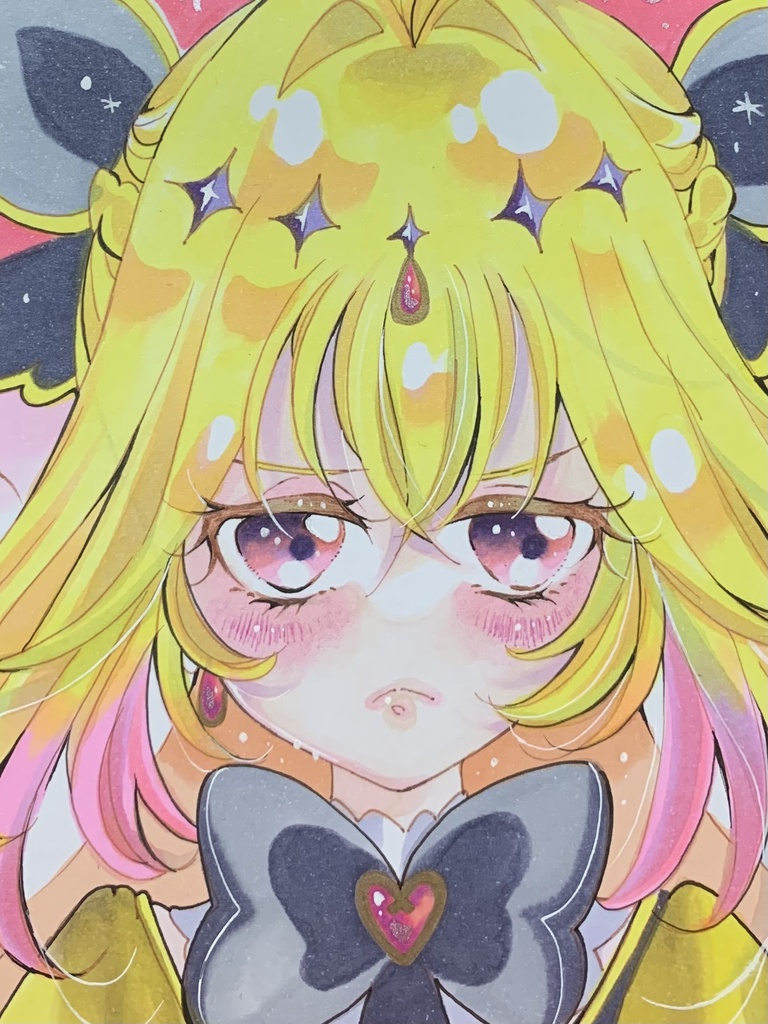 名探偵プリキュア キュアアルカナシャドウ イラスト色紙