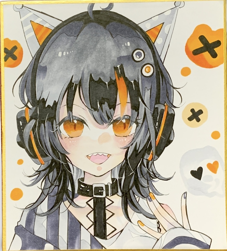 魔法少女ノ魔女裁判 まのさば 沢渡ココ 色紙イラスト