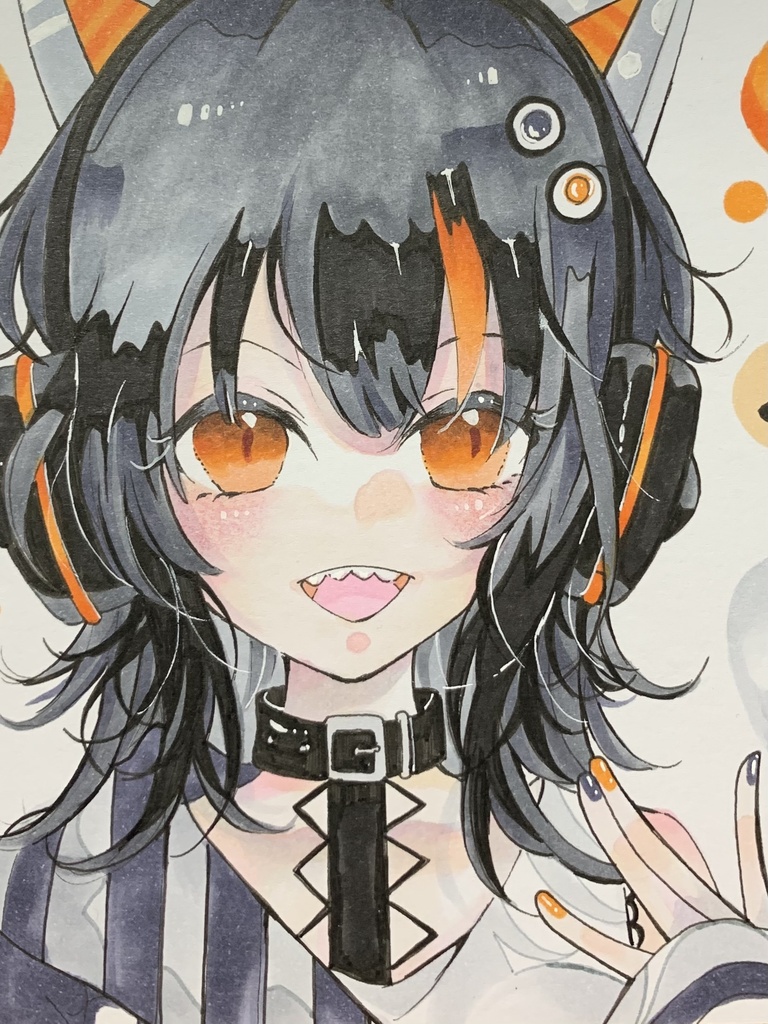 魔法少女ノ魔女裁判 まのさば 沢渡ココ 色紙イラスト