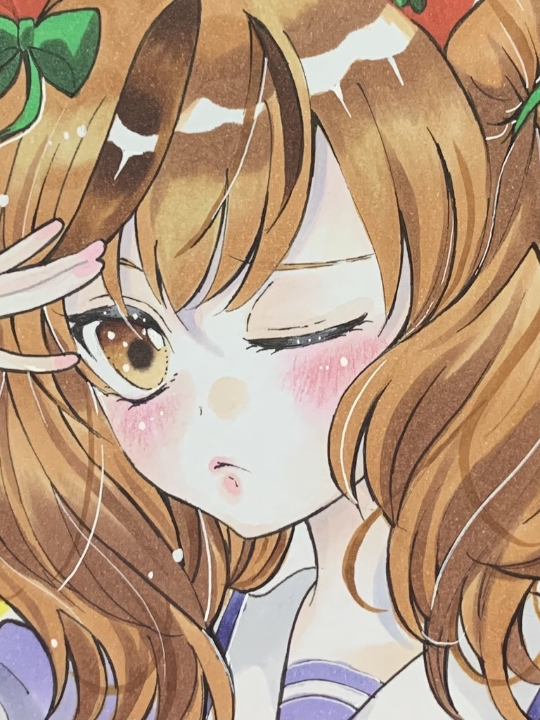 手描きイラスト ウマ娘 ナイスネイチャ ファンアート