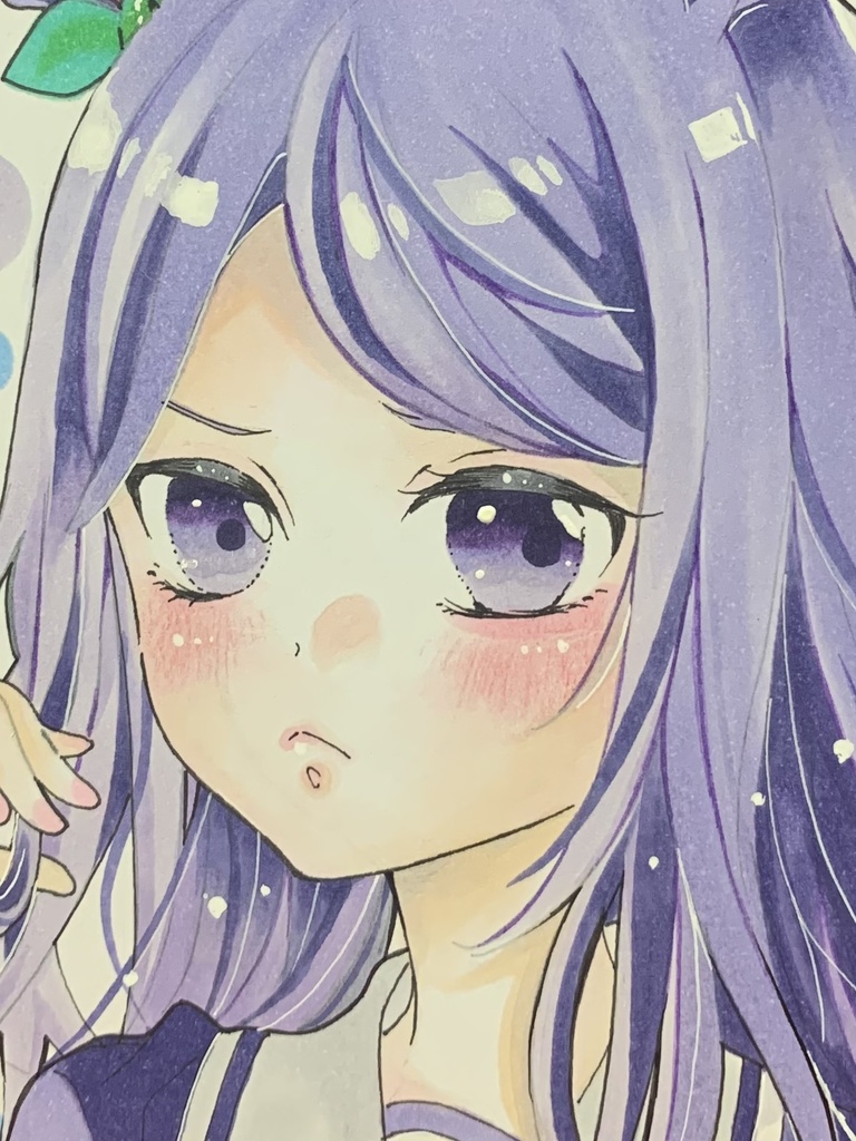 手描きイラスト ウマ娘 メジロマックイーンファンアート