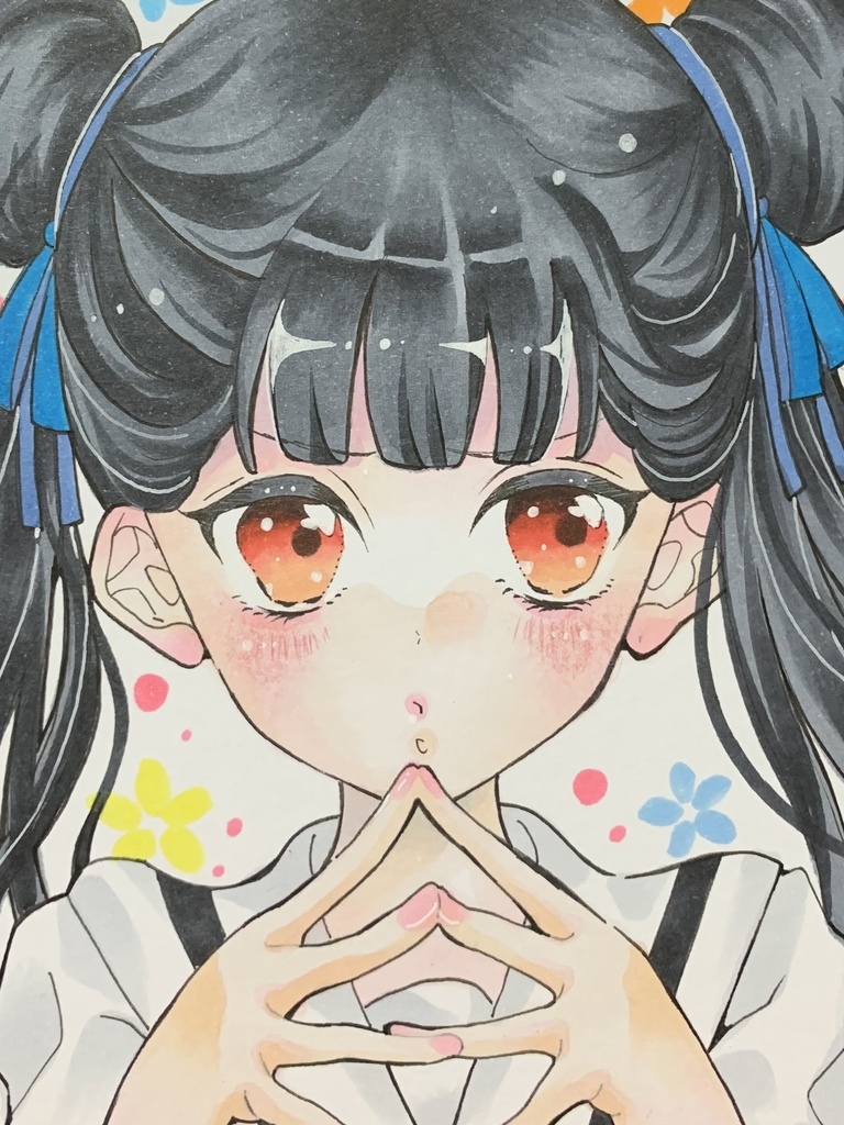 手描きイラスト色紙 カードキャプターさくら 李 苺鈴
