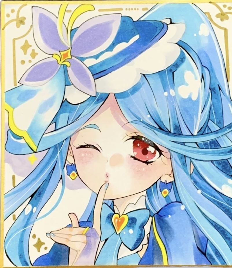 イラストオーダー色紙 【受付再開】