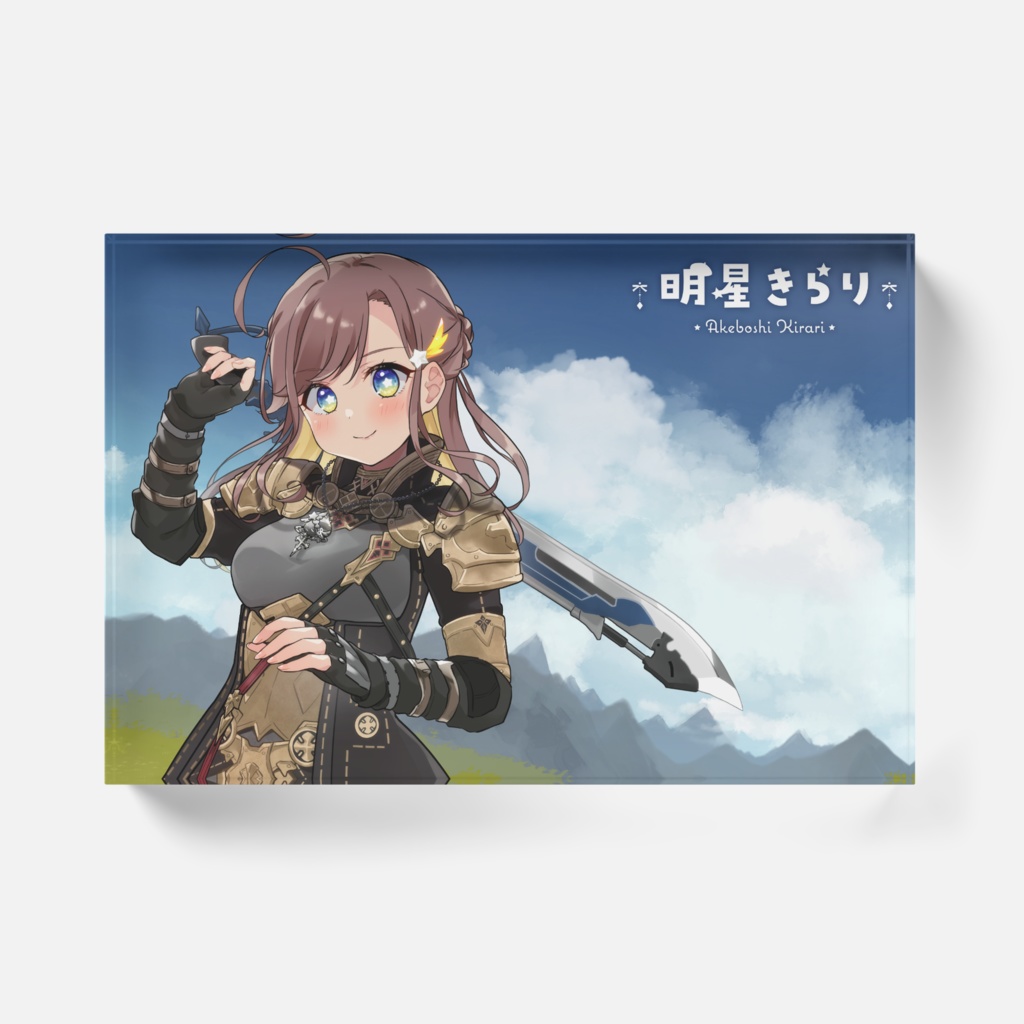 3周年記念グッズ アクリルブロック